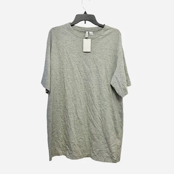 Divided Shirts Divided By Hm Unisex Oversized Grey Basic